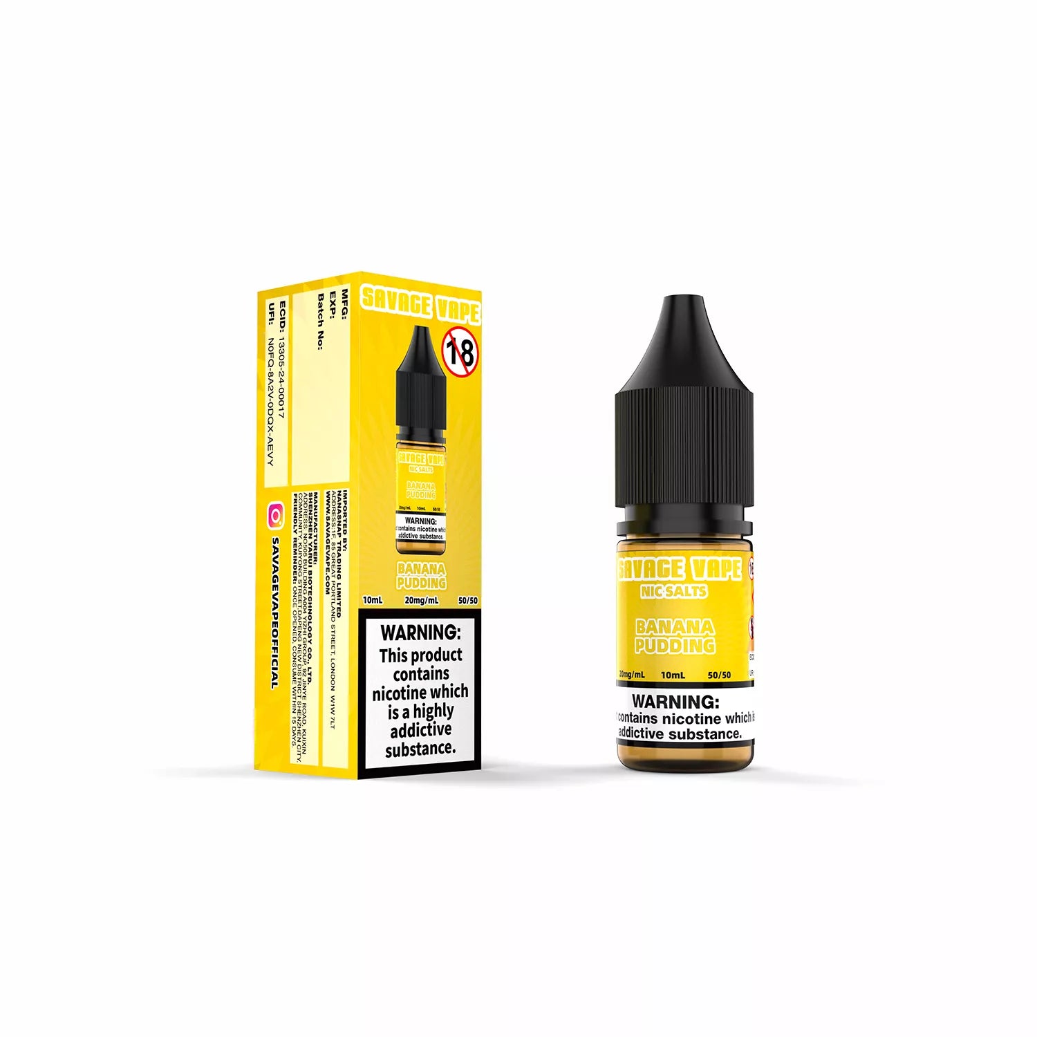 Savage Vape Nic Salts