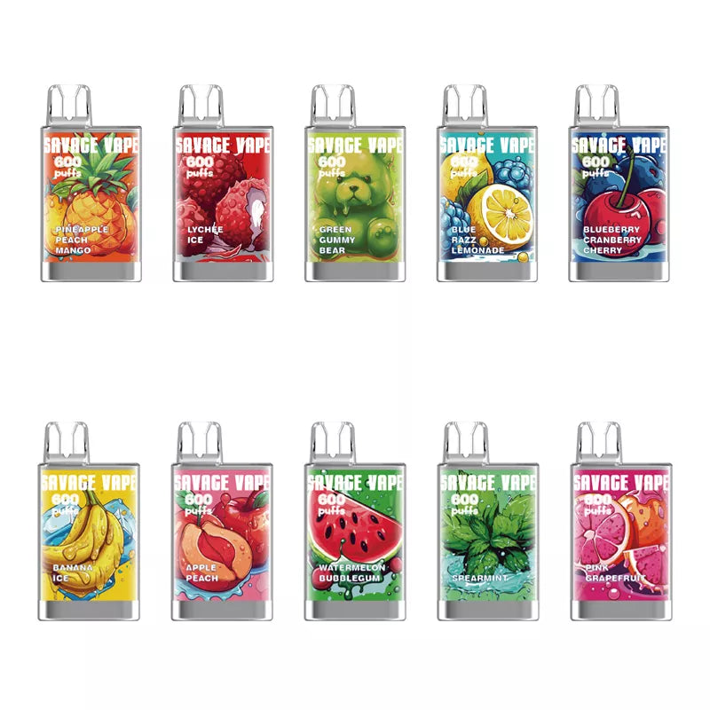 Savage Vape Crystal 600 Puffs Disposable Vape