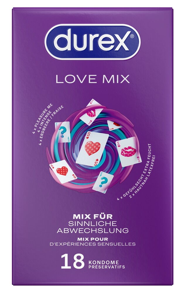 Durex Love Mix Condoms Pack of 18