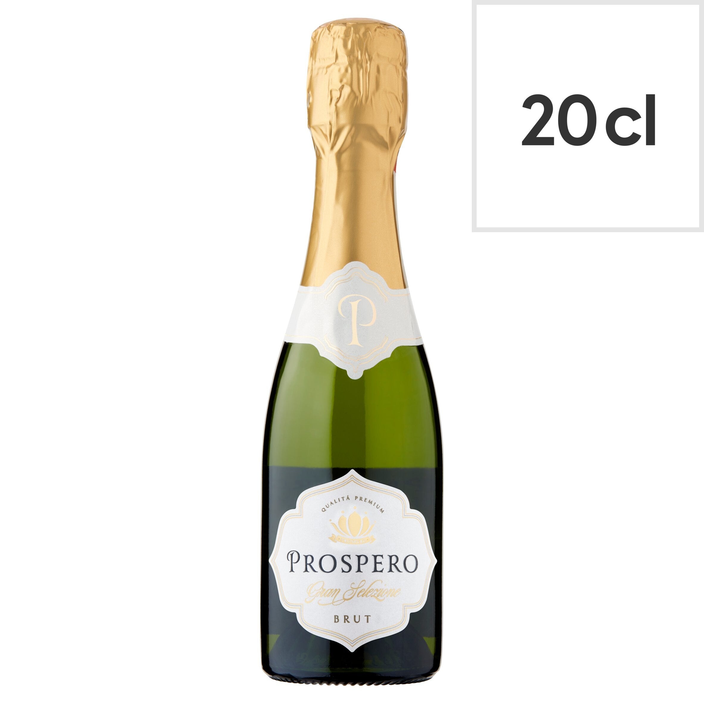 Prospero Brut White Sparkling Wine 20cl