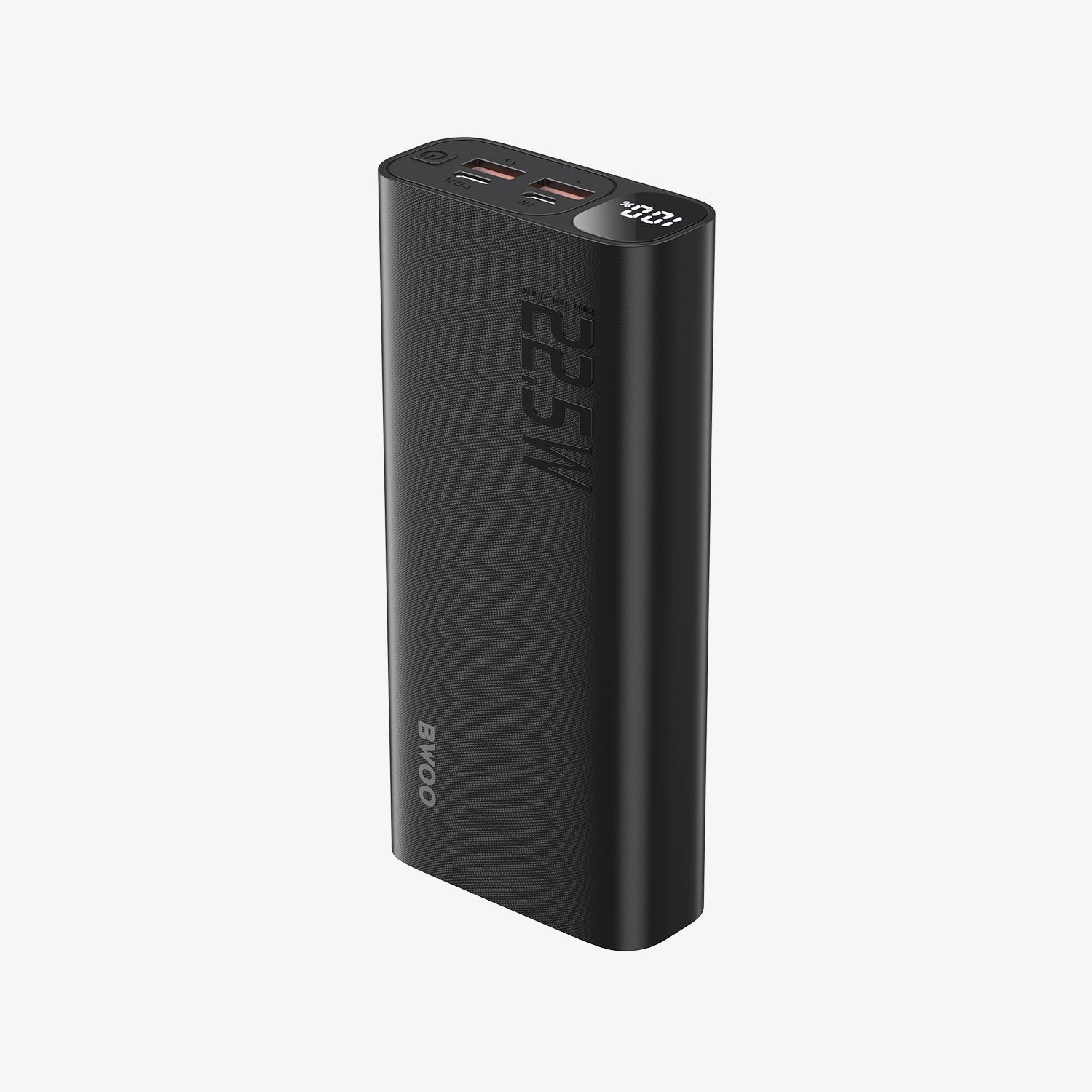 BWOO 20000mAh PD 22.5W Fast Charging Digital Display Power Bank BO-P44