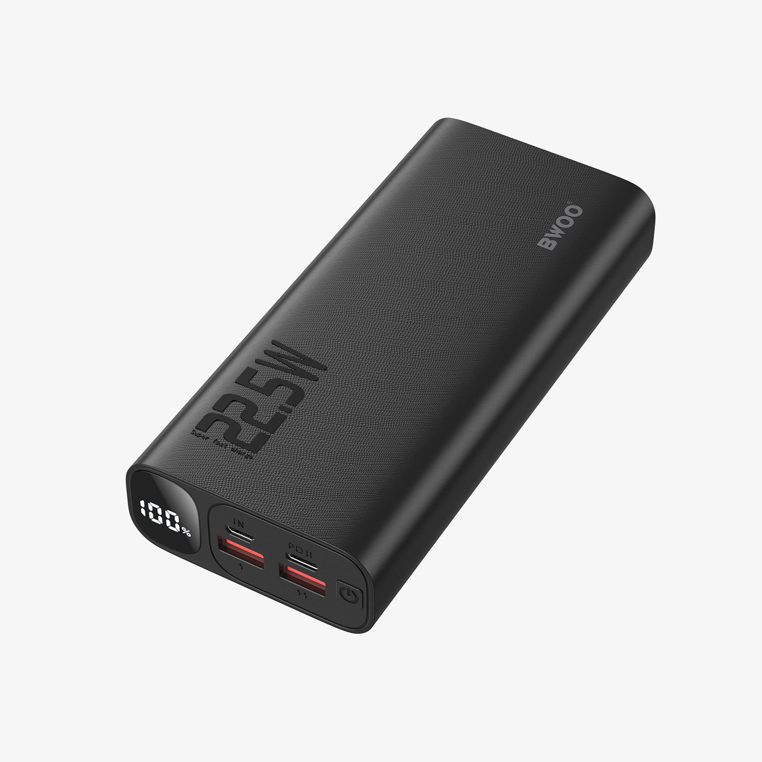 BWOO 20000mAh PD 22.5W Fast Charging Digital Display Power Bank BO-P44