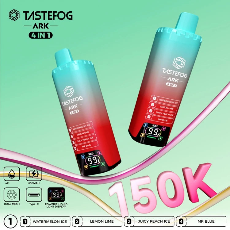 Tastefog ARK 4-in-1 Disposable Vape