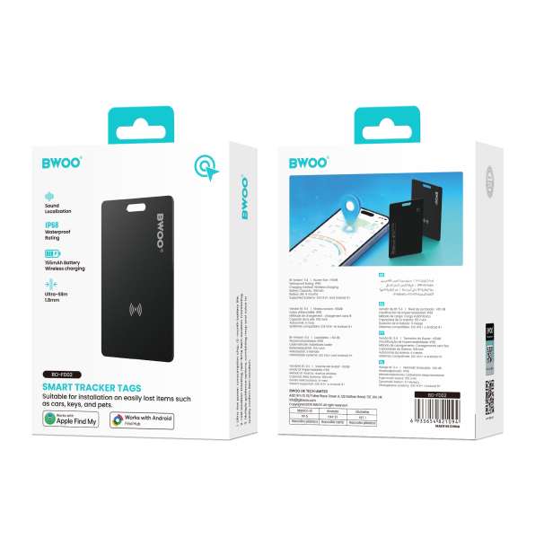 BWOO Smart Card Tracker Tag BO-FD02