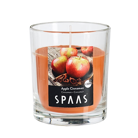 Spaas Scented Glass Candle Apple Cinnamon
