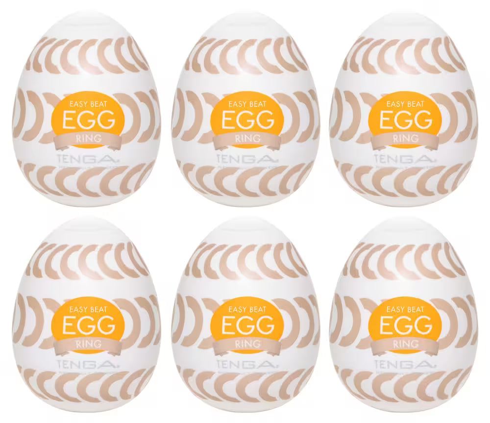 TENGA Egg Ring Disposable Masturbator Pack of 6