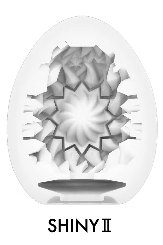 TENGA Egg Shiny II Stronger Disposable Masturbator Pack of 6
