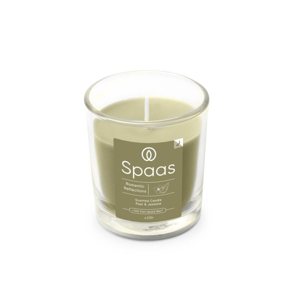 Spaas Scented Glass Candle Romantic Reflections (Pear & Jasmine)