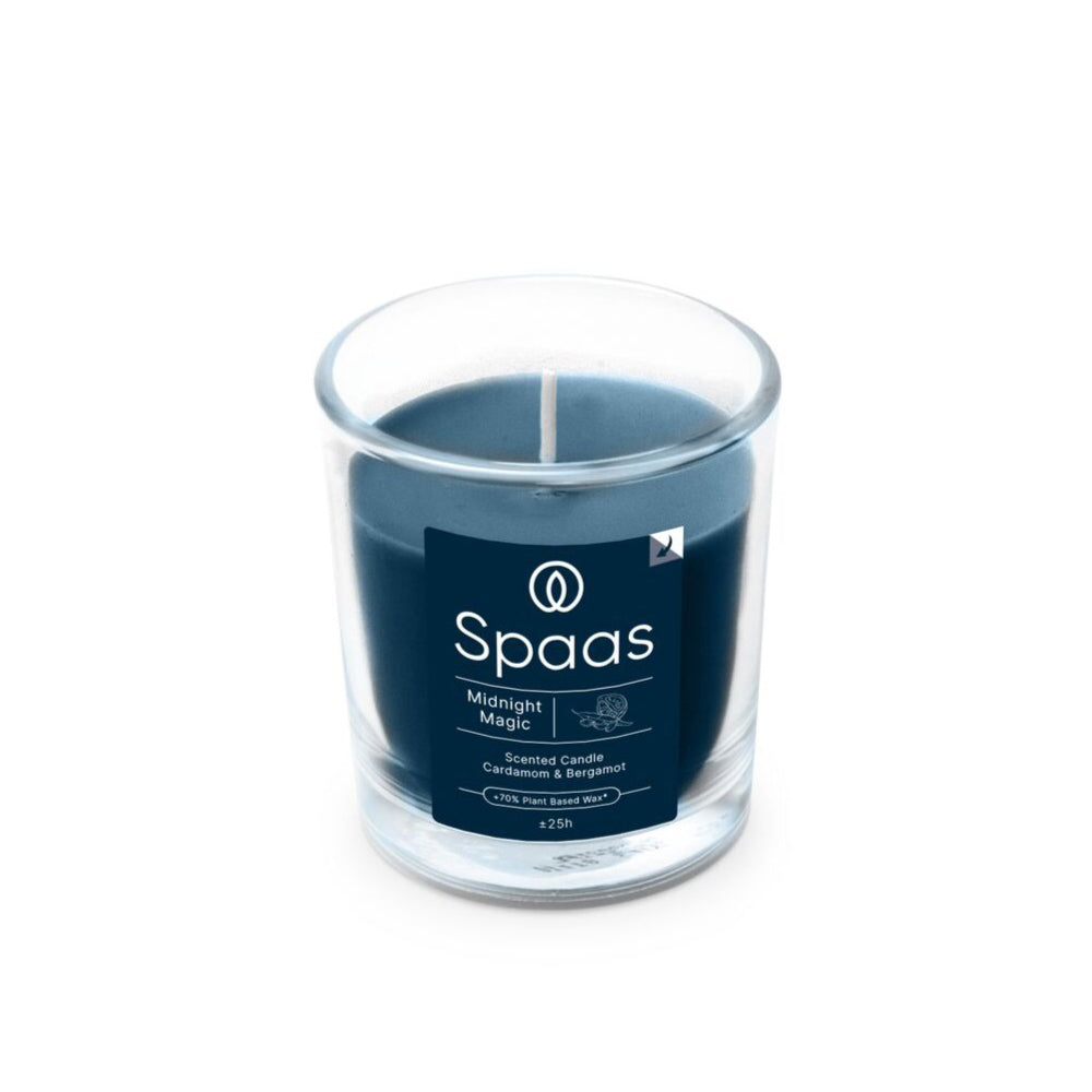 Spaas Scented Glass Candle Midnight Magic (Cardamom & Bergamot)