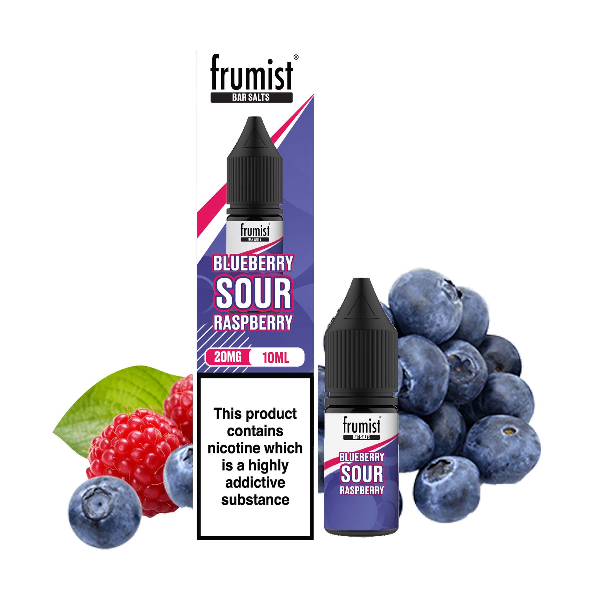 Frumist Blueberry Sour Raspberry Nic Salt 10ml