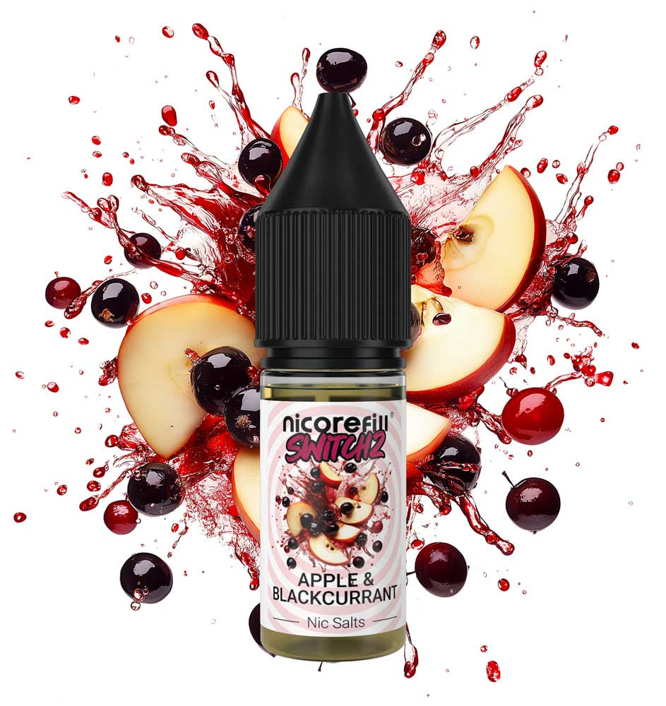 Nicorefill Switch2 Apple & Blackurrant Nic Salt 10ml