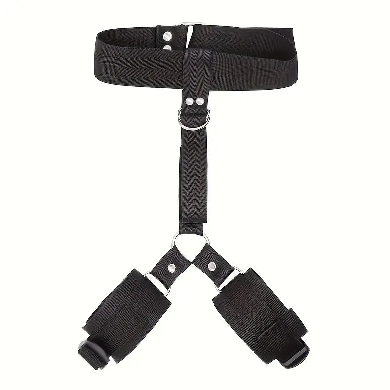 BDSM Body Restraint Set Black Nylon