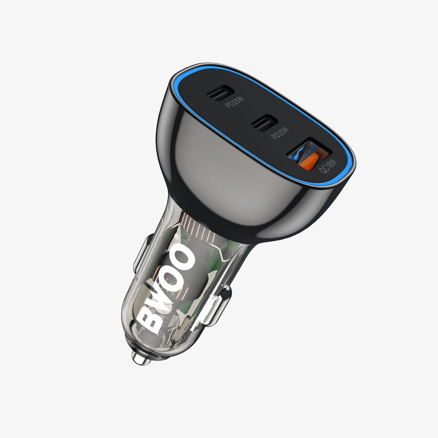 BWOO BO-CC96 3-Port USB PD QC Car Charger