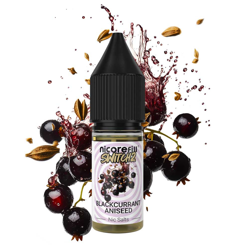 Nicorefill Switch2 Blackurrant Aniseed Nic Salt 10ml