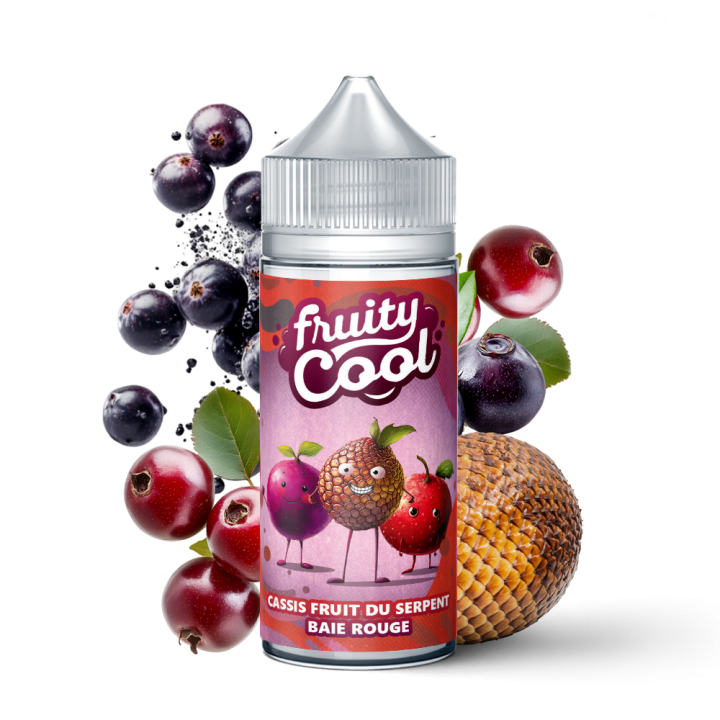 Fruity Cool Blackcurrant Snake Fruit Red Berry 100ml