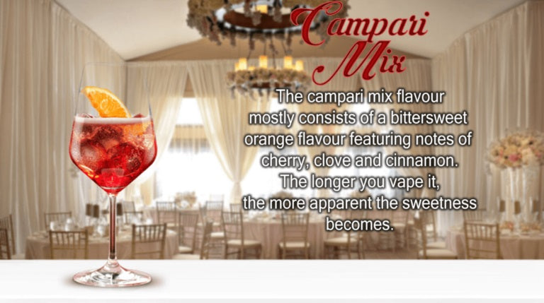 Shop Campari Flavoured E-Liquid