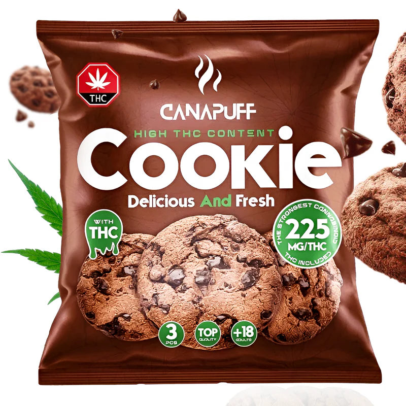 CanaPuff THC+ Cookies 1-3 Pcs