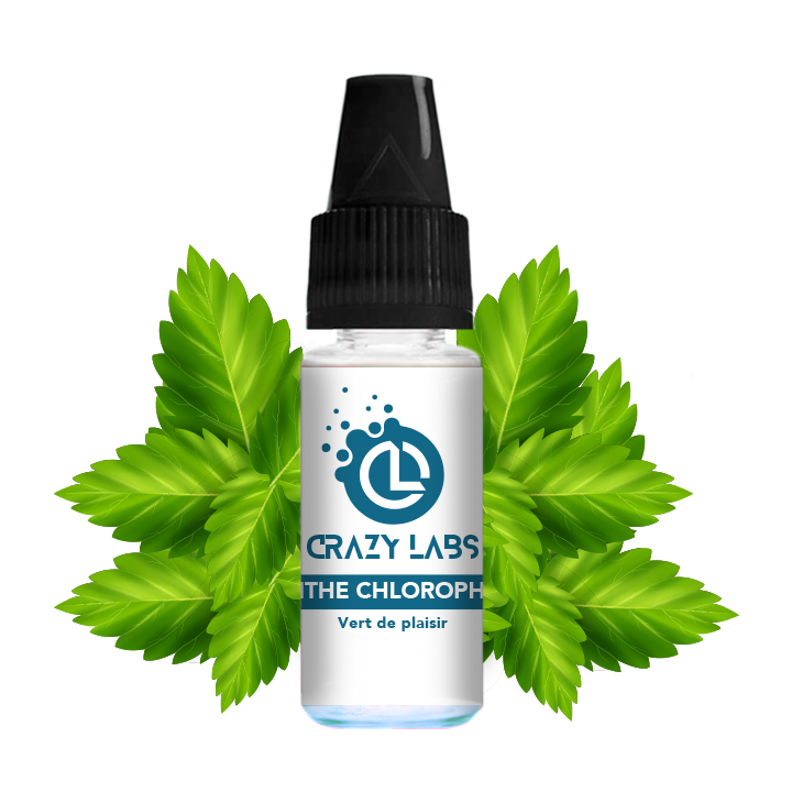 Crazy Labs Chlorophyll Mint (Menthe Chlorophylle) Nic Salt 10ml