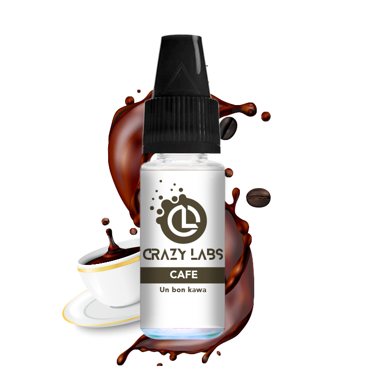 Crazy Labs Coffee (Cafe) Nic Salt 10ml