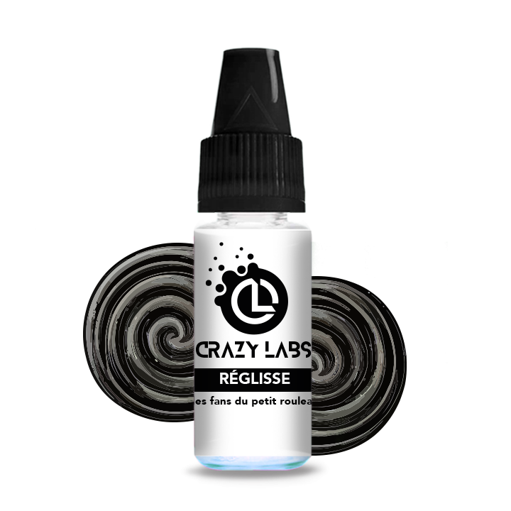 Crazy Labs Liquorice (Reglissé) Nic Salt 10ml