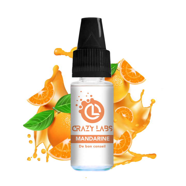 Crazy Labs Mandarin (Mandarine) Nic Salt 10ml