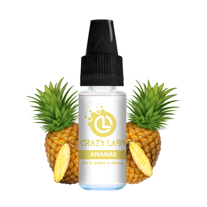 Crazy Labs Pineapple (Ananas) Nic Salt 10ml
