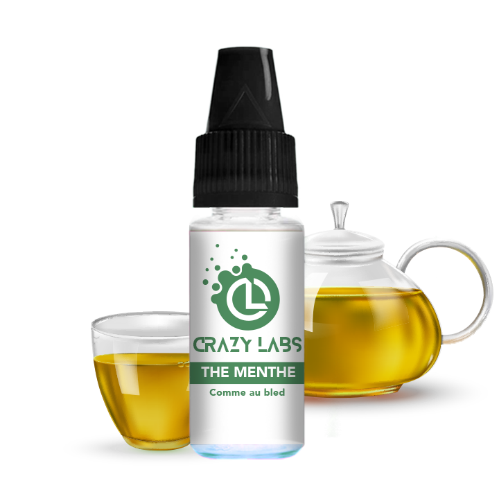 Crazy Labs Mint Tea (The Menthe) Nic Salt 10ml
