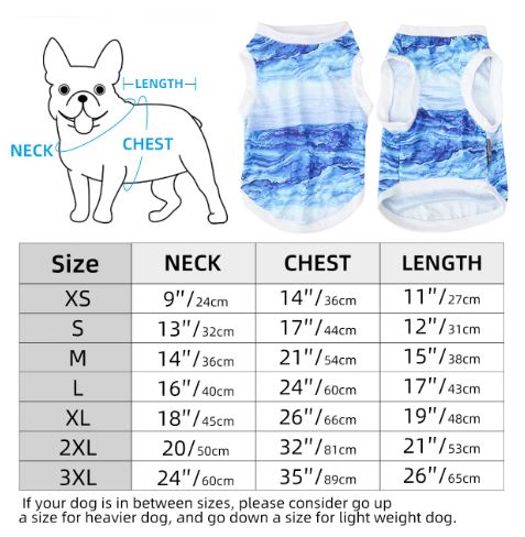 Dog Vest Animal Print