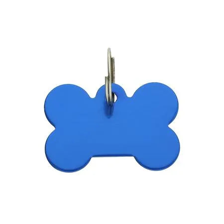 Metal Bone Dog Tag x2