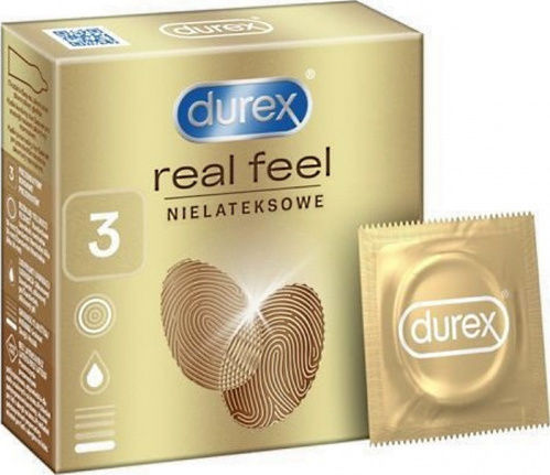 Durex Real Feel Condoms - Pack of 3