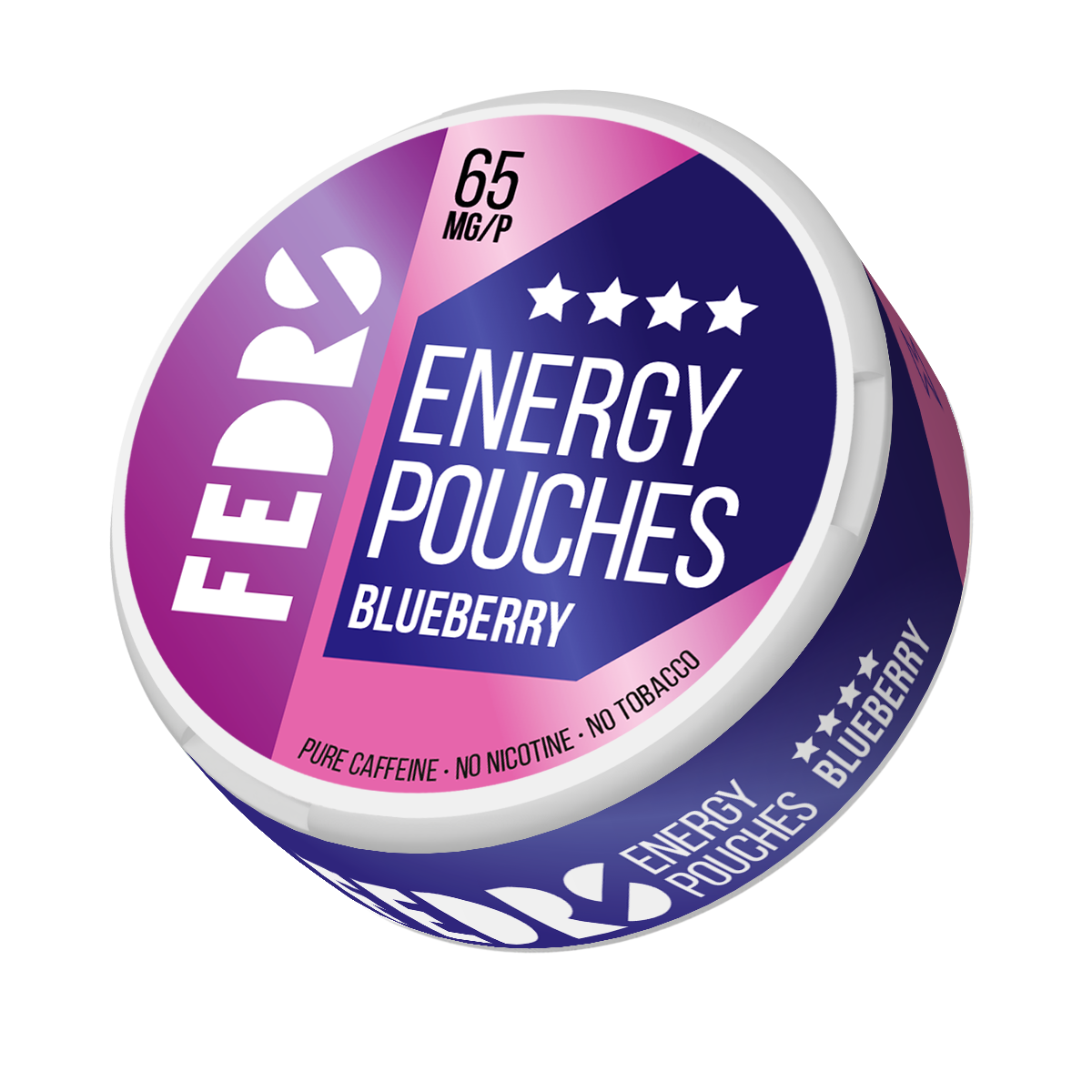 FEDRS Energy Pouches Blueberry 65mg