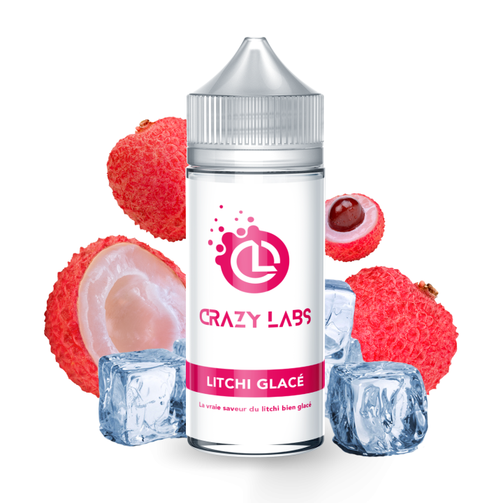Crazy Labs Frozen Lychee (Litchi Glacé) 100ml
