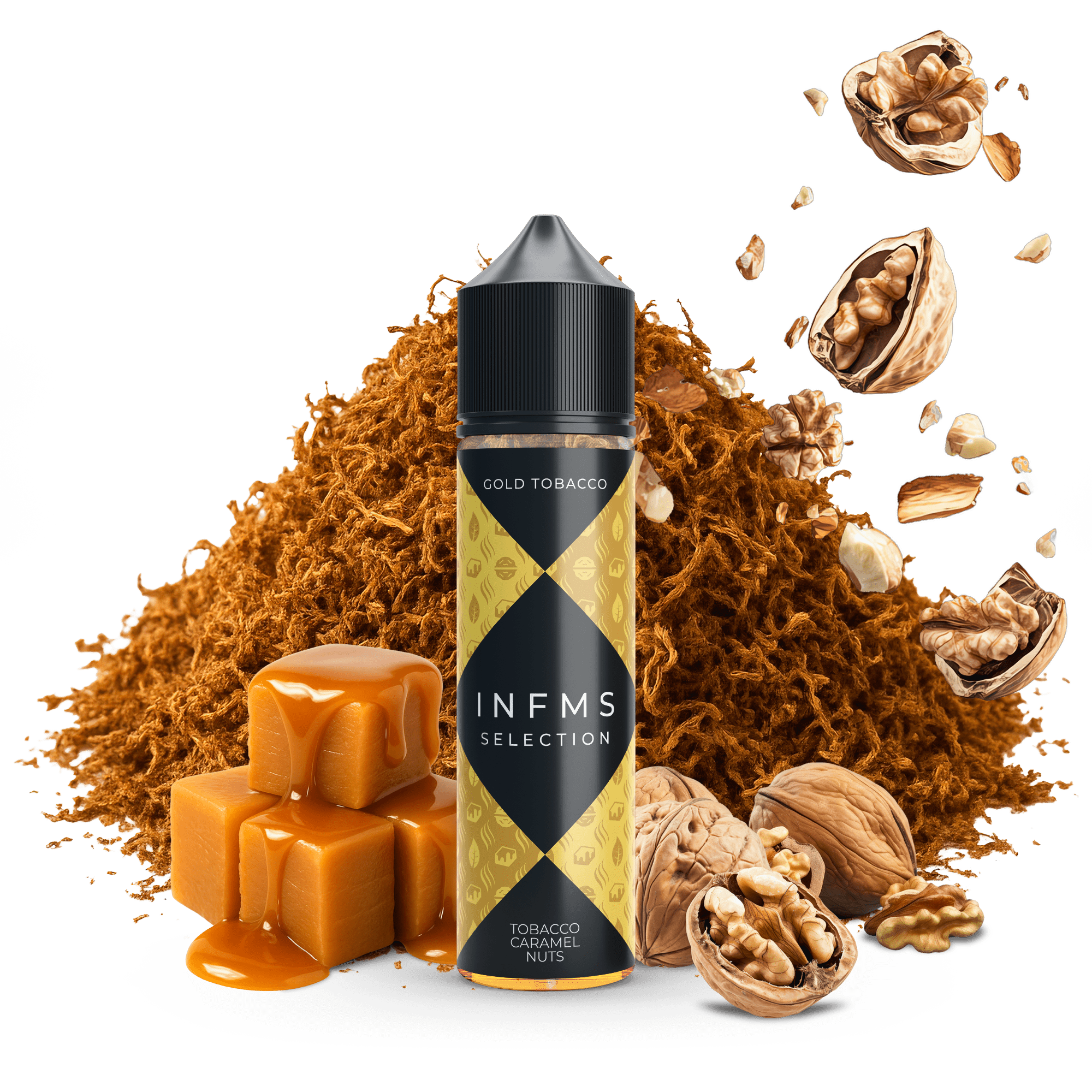 INFMS Gold Tobacco 60ml 16mg Bundle Kit