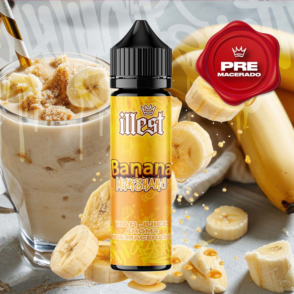 Illest Banana Milkshake Nic Salt 60ml 20mg Bundle Kit