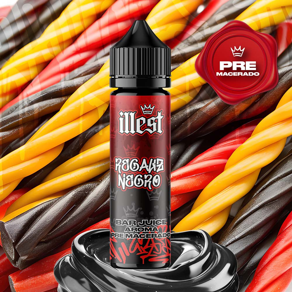Illest Regalis Negro Nic Salt 60ml 20mg Bundle Kit