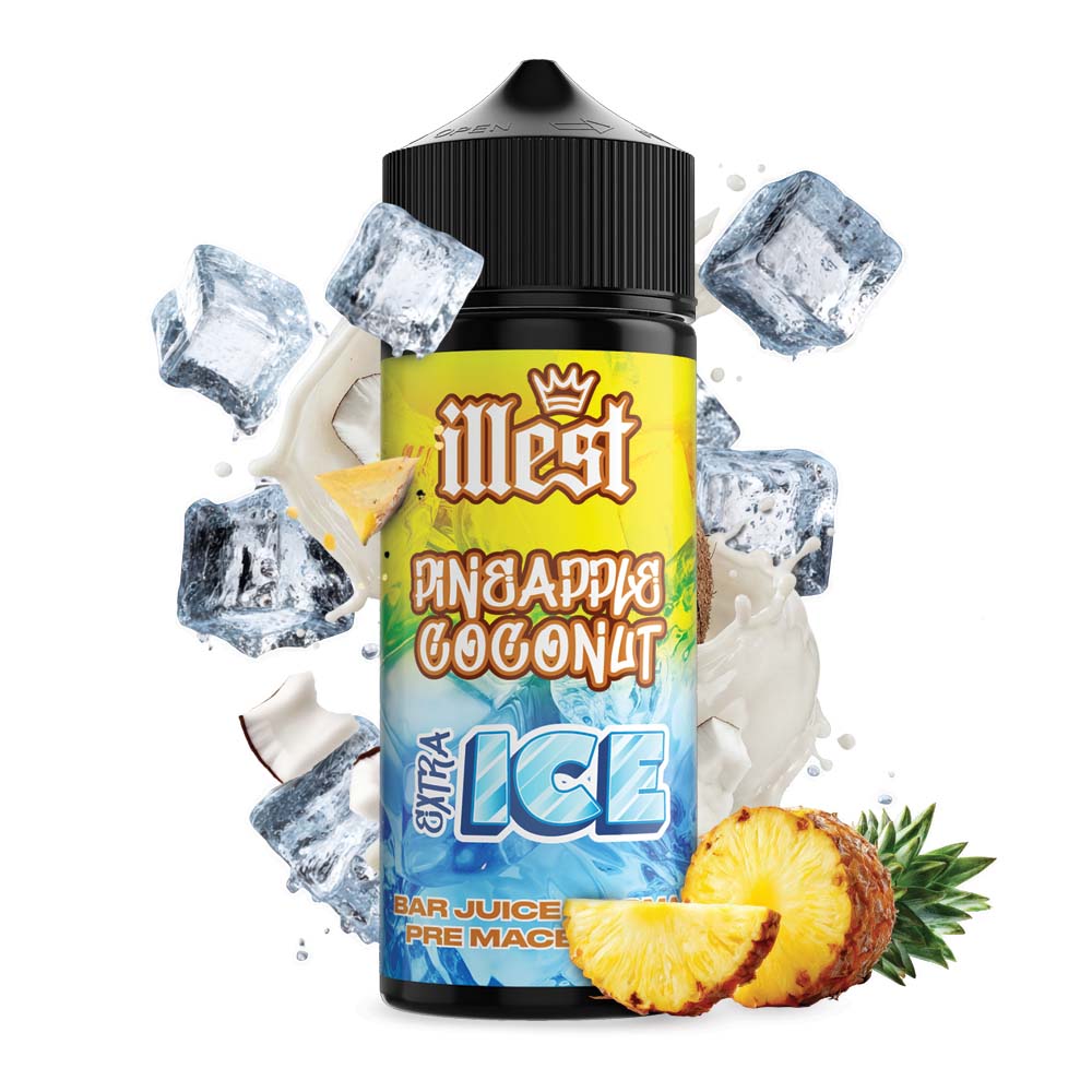 Illest XTRA Ice Longfill Pineapple Coconut 55/120ml
