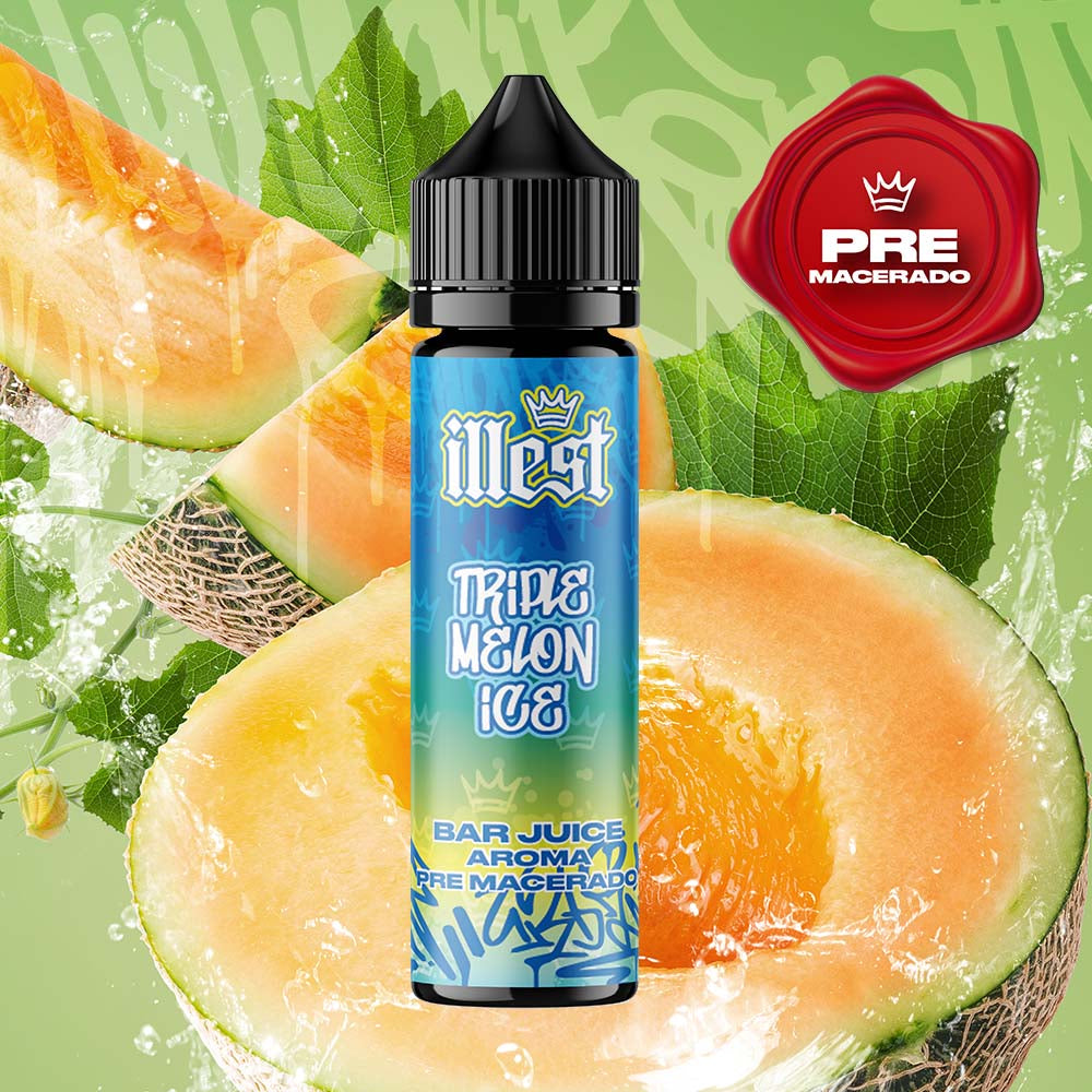 Illest Triple Melon Ice Nic Salt 60ml 20mg Bundle Kit
