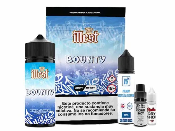 Illest 120ml Dry Shot Bounty 10mg