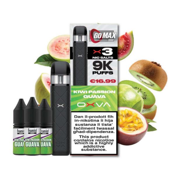 Frumist GoMax 9K Puffs – Kiwi Passion Guava