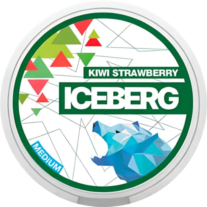 Iceberg Nicotine Pouches Kiwi Strawberry