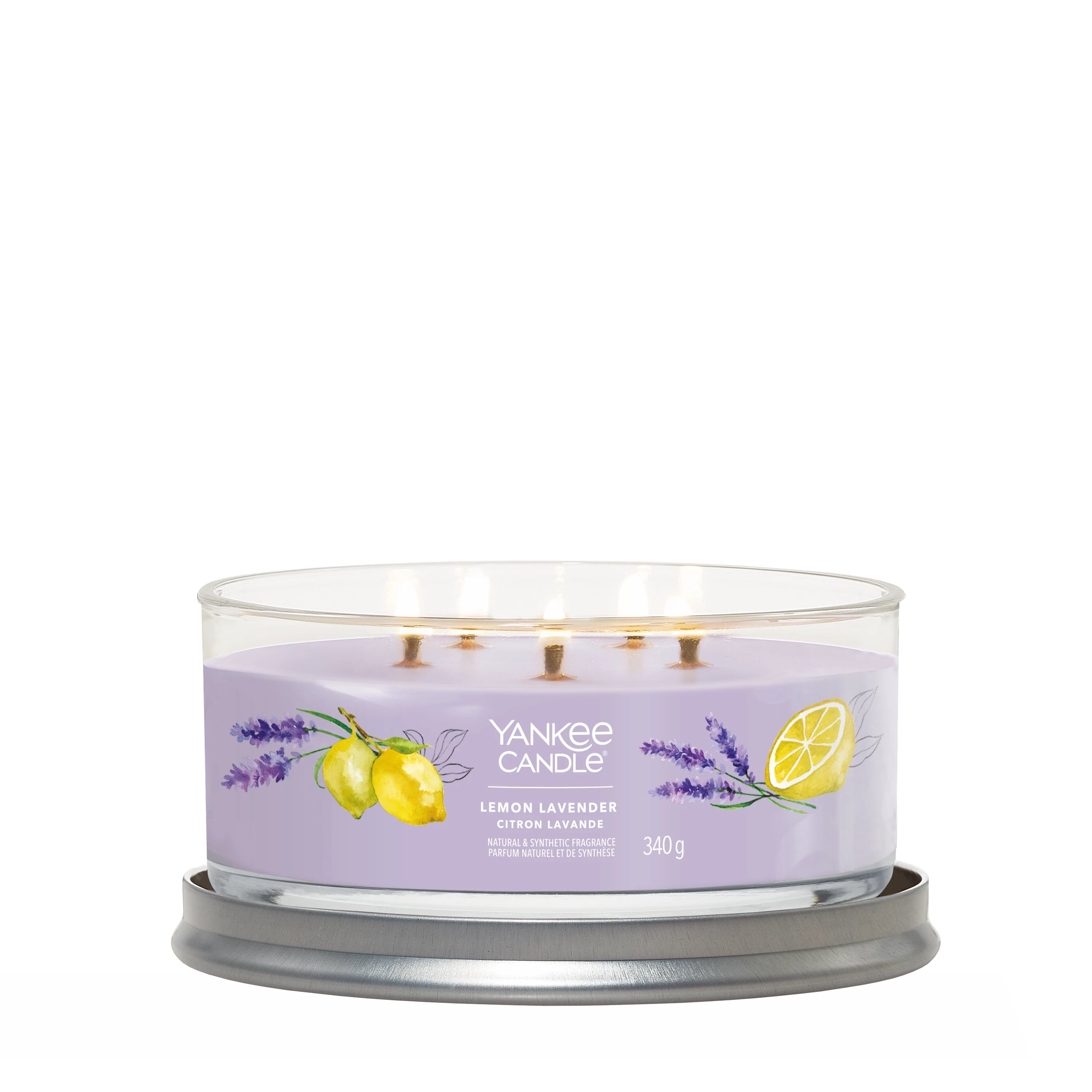 Yankee Candle Signature 5-Wick Tumbler Lemon Lavender 340g