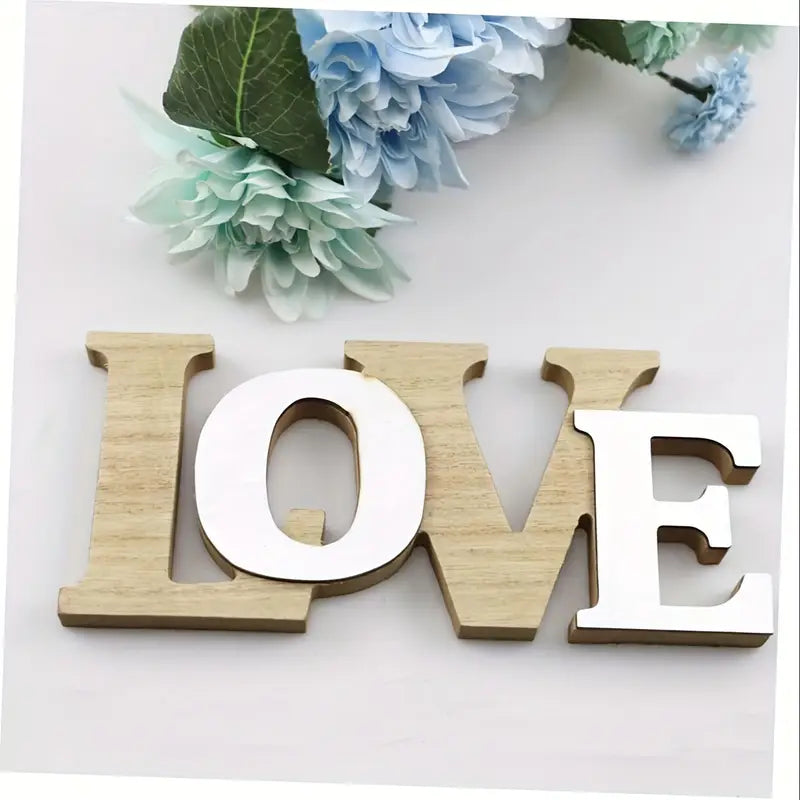 Wooden Love Theme Sign