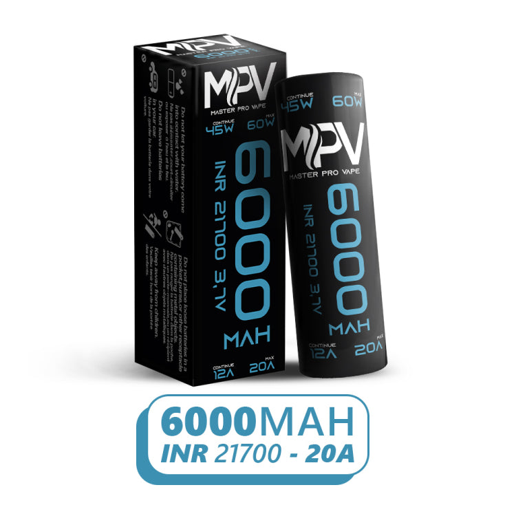 MPV 21700 6000mAh Battery