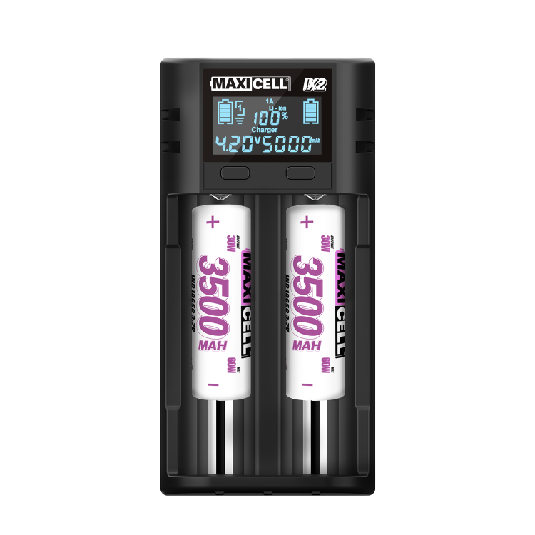 Maxicell IX2 2-Slot Battery Charger