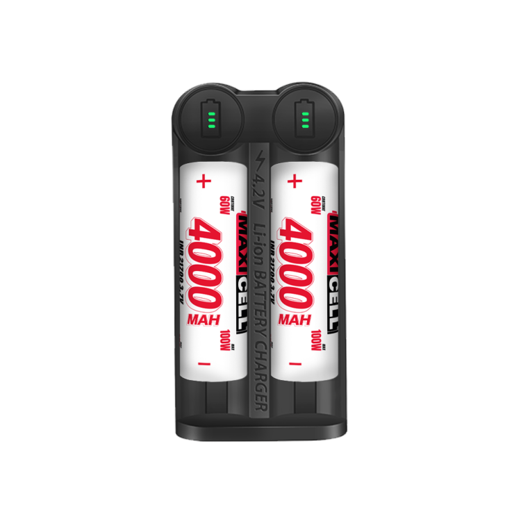 Maxicell MX2 2-Slot Battery Charger