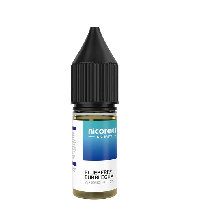 Shop Nicorefill Blueberry Bubblegum Nicotine Salts