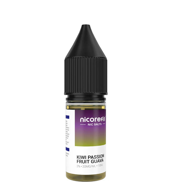 Nicorefill Kiwi Passion Fruit Guava Nic Salt 10ml