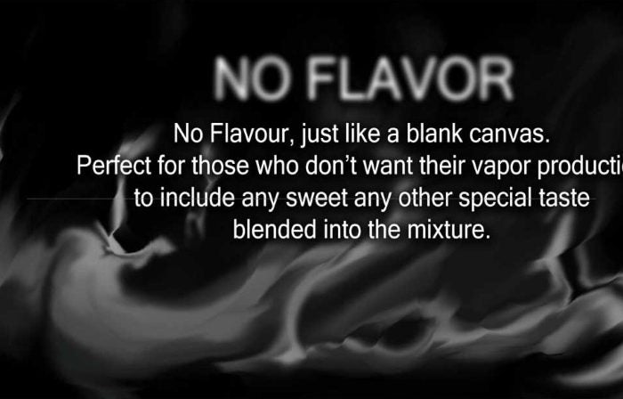 Shop No Flavour E-Liquid