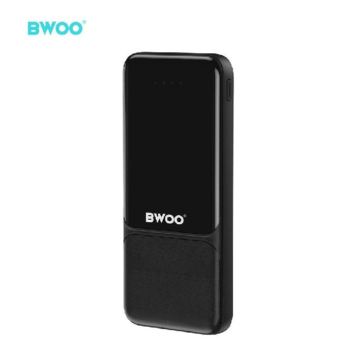 BWOO BO-P18 Dual USB Power Bank 10000mAh Black