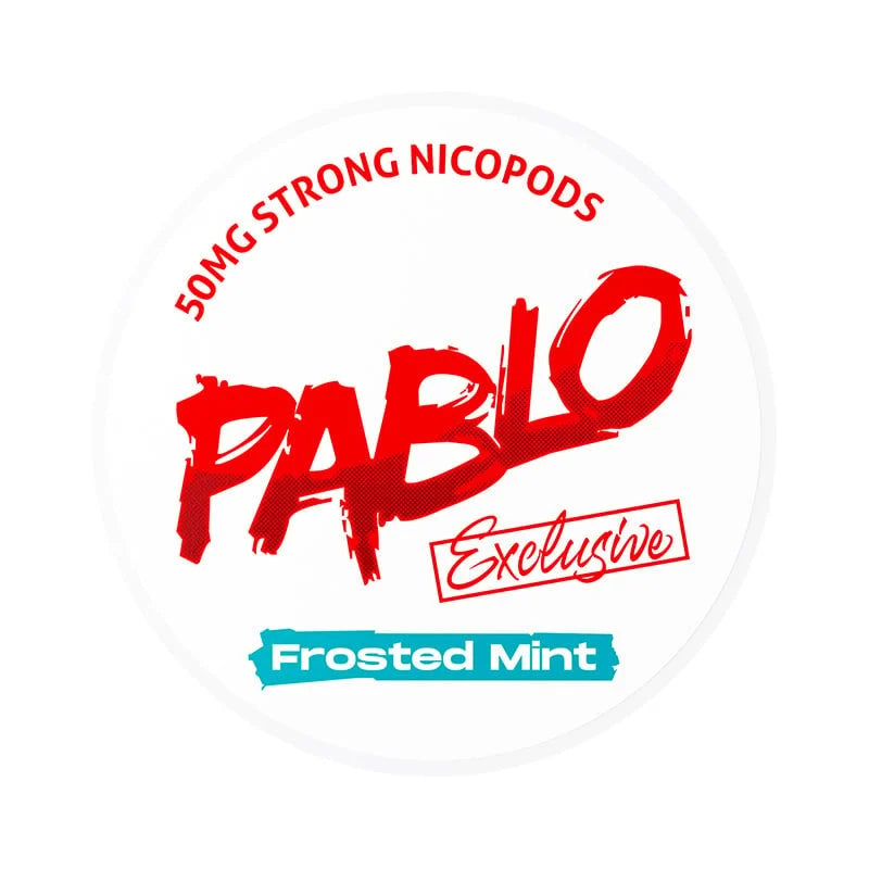 Pablo Exclusive Nicotine Pouches Frosted Mint